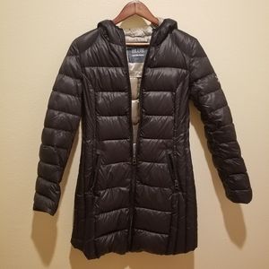 Blue by Saks Fifth Ave compact light down coat